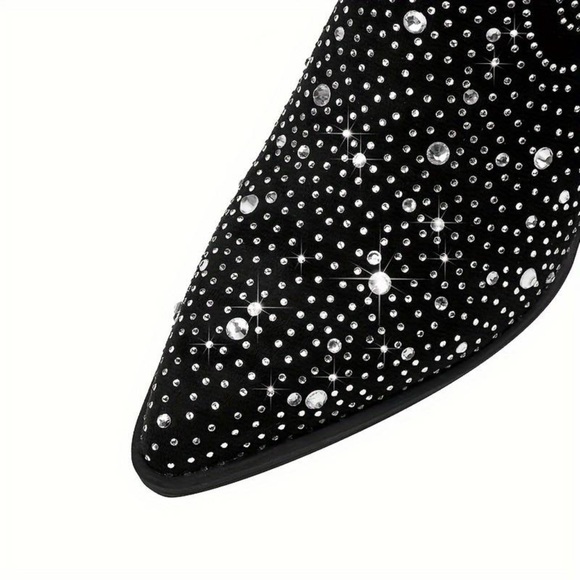 LUMEHEEL • Rhinestone Cowboy Boots - Picture 10 of 11